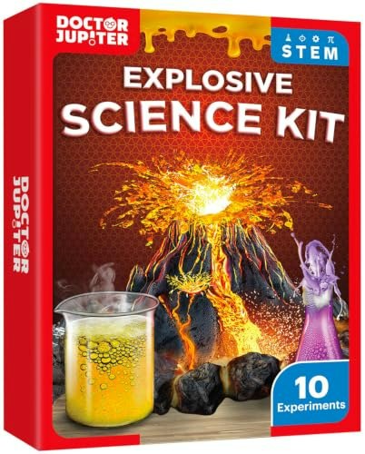 Doctor Jupiter Explosive Science Experiments Kit: $13.08