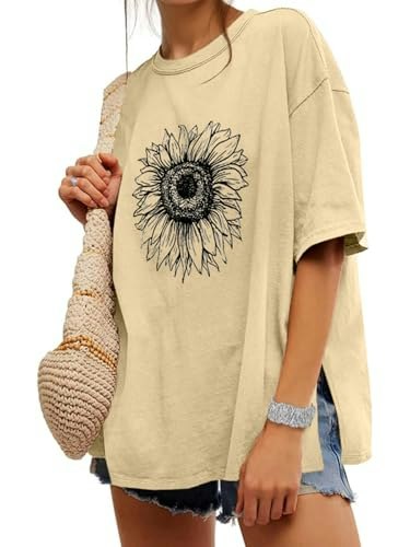Unclecat Women's Oversized Short Sleeve T-Shirt: $16.14 Unclecat Women's Oversized Short Sleeve T-Shirt: $16.14