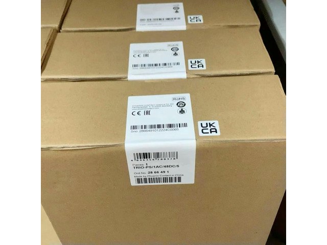 Phoenix Contact 48V 5A TRIO Power Supply: $351.96 Phoenix Contact 48V 5A TRIO Power Supply: $351.96