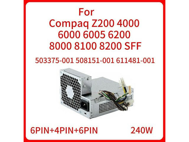 240W D10-240P1A Power Supply for Compaq SFF Desktop: $92.09