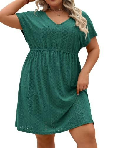 Halife Women's Plus Size Beach Coverup: $19.98