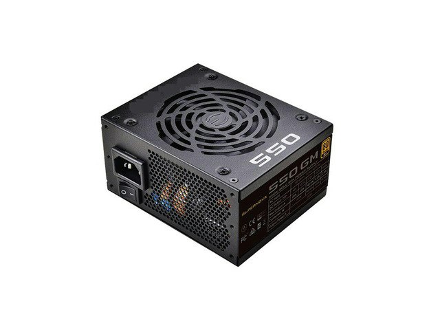 EVGA SuperNOVA 550GM 550W SFX 80 Plus Gold Modular Power Supply: $256 EVGA SuperNOVA 550GM 550W SFX 80 Plus Gold Modular Power Supply: $256