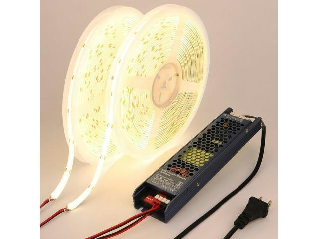 24V 65.6-Foot Outdoor Waterproof COB LED Strip Light: $110.99