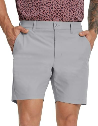 Michel Rouen Men's 7-inch Lightweight Stretch Golf Shorts: $19.94 Michel Rouen Men's 7-inch Lightweight Stretch Golf Shorts: $19.94