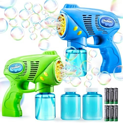 Joyin 2-Pack Bubble Gun for Kids: $18.69 Joyin 2-Pack Bubble Gun for Kids: $18.69