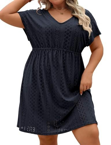 Halife Plus Size Swimsuit Coverup Dress: $22.81 Halife Plus Size Swimsuit Coverup Dress: $22.81
