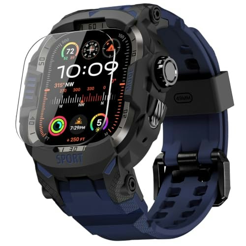 Dabaoza Rugged Apple Watch 49mm Case and Band: $32.29 Dabaoza Rugged Apple Watch 49mm Case and Band: $32.29