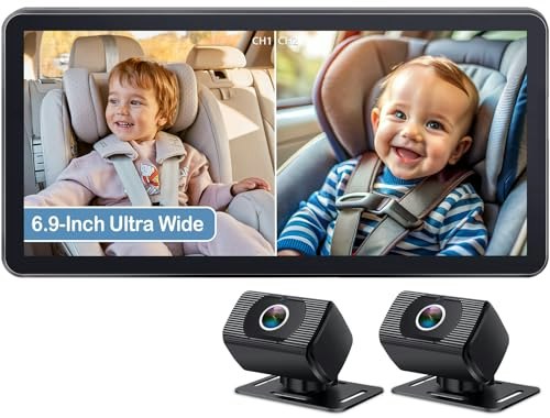 6.9-Inch Baby Car Camera System for 2 Kids: $45.04 6.9-Inch Baby Car Camera System for 2 Kids: $45.04