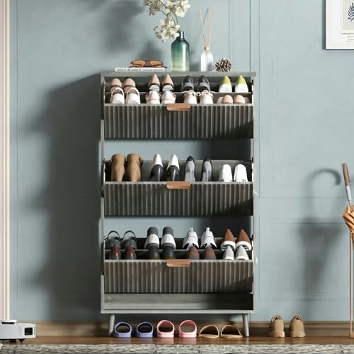 Qivomix 3-Drawer Freestanding Shoe Cabinet: $152.99 Qivomix 3-Drawer Freestanding Shoe Cabinet: $152.99