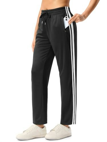 Women's Petite Track Pants with Zipper Pockets: $29.99 Women's Petite Track Pants with Zipper Pockets: $29.99