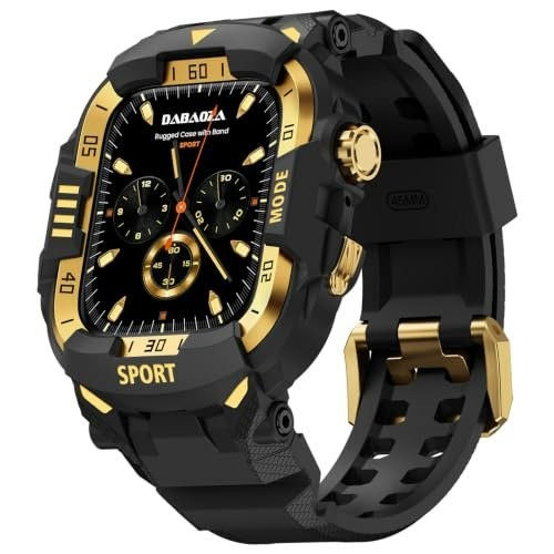 Dabaoza Rugged Tactical Apple Watch Case and Band 45mm: $25.59