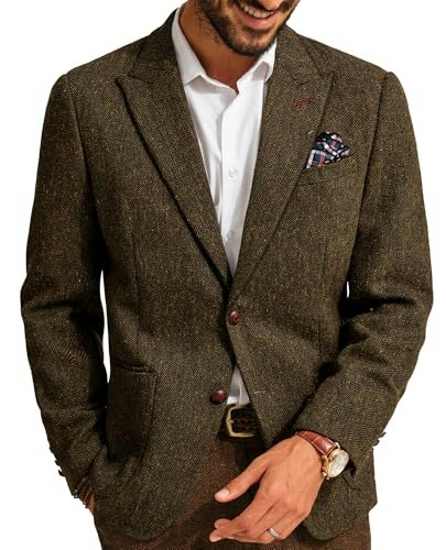 PJ Paul Jones Men's Wool Herringbone Blazer: $64.99 PJ Paul Jones Men's Wool Herringbone Blazer: $64.99
