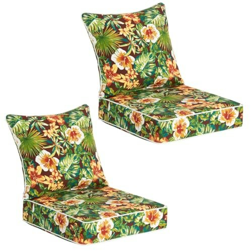 Cozyvida 22x24x5-inch Patio Seat Cushions 2-Pack: $87.66 Cozyvida 22x24x5-inch Patio Seat Cushions 2-Pack: $87.66
