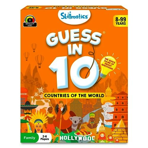 Skillmatics Guess in 10 Countries of the World Trivia Card Game: $14.21 Skillmatics Guess in 10 Countries of the World Trivia Card Game: $14.21