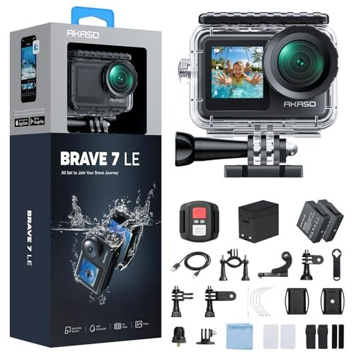Akaso Brave 7 LE 4K Action Camera: $109.99
