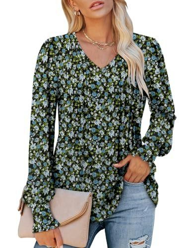 Roselinlin Women's Long Sleeve Tunic Top: $14.24 Roselinlin Women's Long Sleeve Tunic Top: $14.24