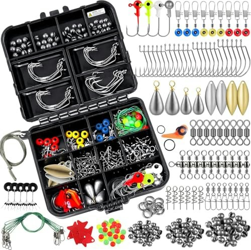 Topfort 343-Piece Fishing Accessories Kit: $13.58 Topfort 343-Piece Fishing Accessories Kit: $13.58