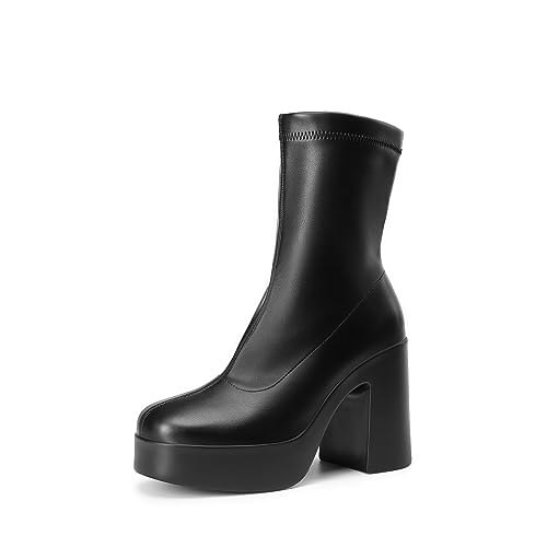 Dream Pairs Women's Gogo Platform Ankle Boots: $35.97 Dream Pairs Women's Gogo Platform Ankle Boots: $35.97