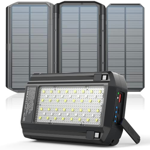 Latimeria Solar Power Bank with 3 Panels: $39.98 Latimeria Solar Power Bank with 3 Panels: $39.98