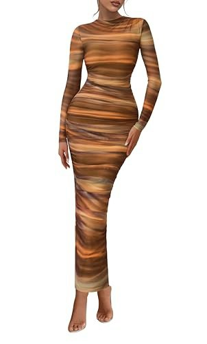 Prettygarden Women's Long Sleeve Maxi Dress: $36.54 Prettygarden Women's Long Sleeve Maxi Dress: $36.54