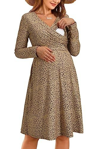 Ouges Women's Maternity Nursing Dress: $24.64 Ouges Women's Maternity Nursing Dress: $24.64