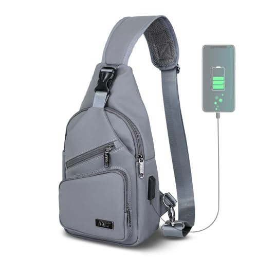 Amj Large Leather Crossbody Sling Bag: $31.44 Amj Large Leather Crossbody Sling Bag: $31.44