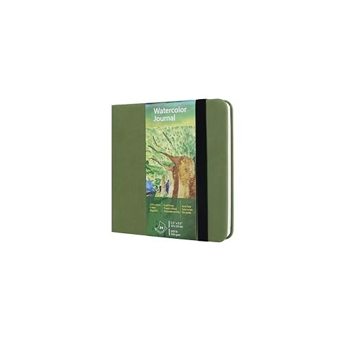 Tumuarta 5.5" x 5.5" 300GSM Cotton Watercolor Journal: $11.89 Tumuarta 5.5" x 5.5" 300GSM Cotton Watercolor Journal: $11.89
