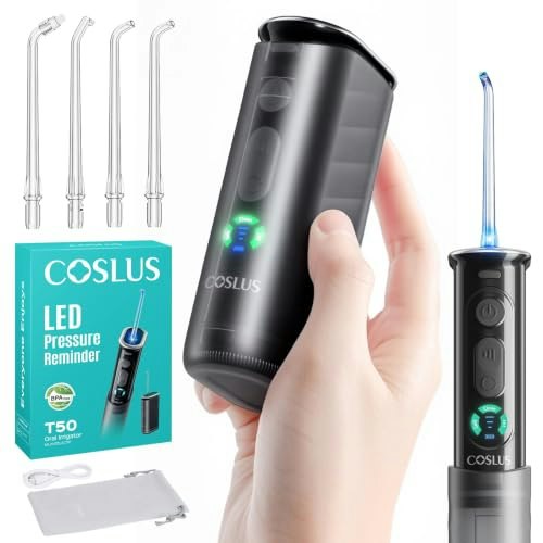 Coslus T50 Portable Travel Water Dental Flosser: $19.99 Coslus T50 Portable Travel Water Dental Flosser: $19.99