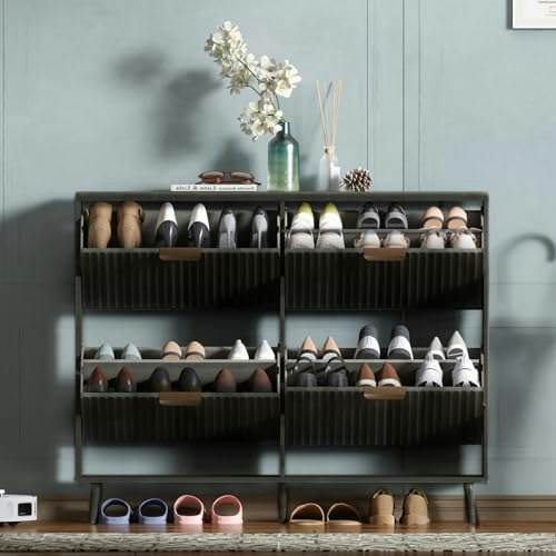 Qivomix 4-Drawer Freestanding Shoe Cabinet: $169.99 Qivomix 4-Drawer Freestanding Shoe Cabinet: $169.99