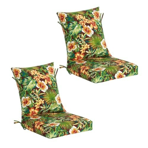 Cozyvida 20x42-Inch Tropical Floral Patio Seat Cushions 2-Pack: $69.99 Cozyvida 20x42-Inch Tropical Floral Patio Seat Cushions 2-Pack: $69.99