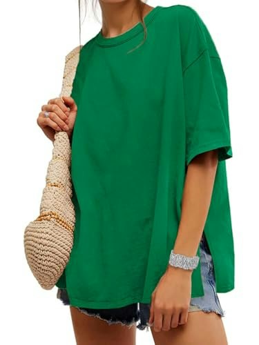 Unclecat Women's Oversized Short Sleeve T-Shirt: $14.22 Unclecat Women's Oversized Short Sleeve T-Shirt: $14.22