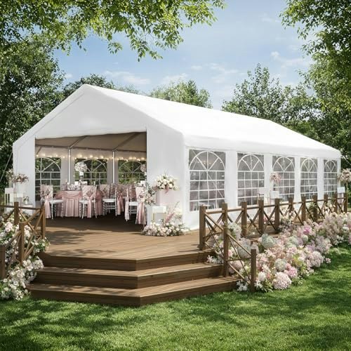 Binplax 16x32-Foot Heavy-Duty Party Tent: $335.99