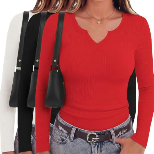 Zeagoo Women's Ribbed Knit Striped Long Sleeve Pullover: $28.49 Zeagoo Women's Ribbed Knit Striped Long Sleeve Pullover: $28.49