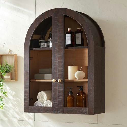 23.5-inch Arched Wall Medicine Cabinet: $93.48