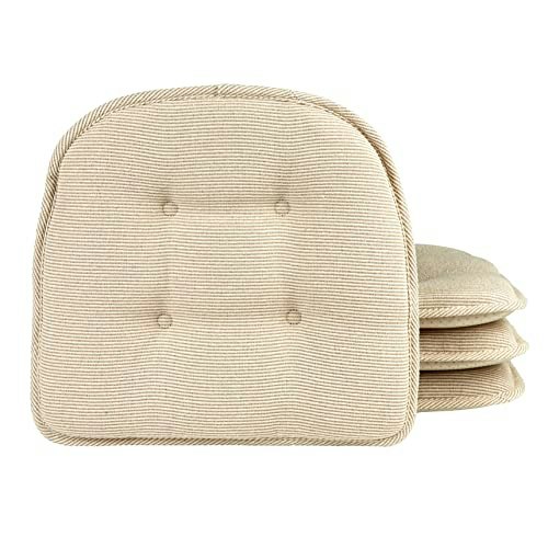 Klear Vu Omega 15" x 16" U-Shaped Non-Slip Chair Cushions 4-Pack: $46 Klear Vu Omega 15" x 16" U-Shaped Non-Slip Chair Cushions 4-Pack: $46