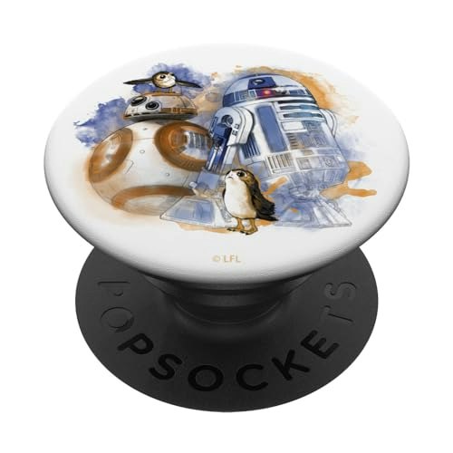 Star Wars R2-D2 BB-8 and Porg PopGrip: $16.99