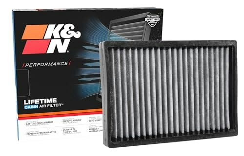 K&N VF1014 Lifetime Washable Cabin Air Filter: $38.39