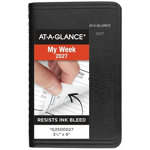AT-A-GLANCE 2027 DayMinder Pocket Weekly Planner: $14.95 AT-A-GLANCE 2027 DayMinder Pocket Weekly Planner: $14.95