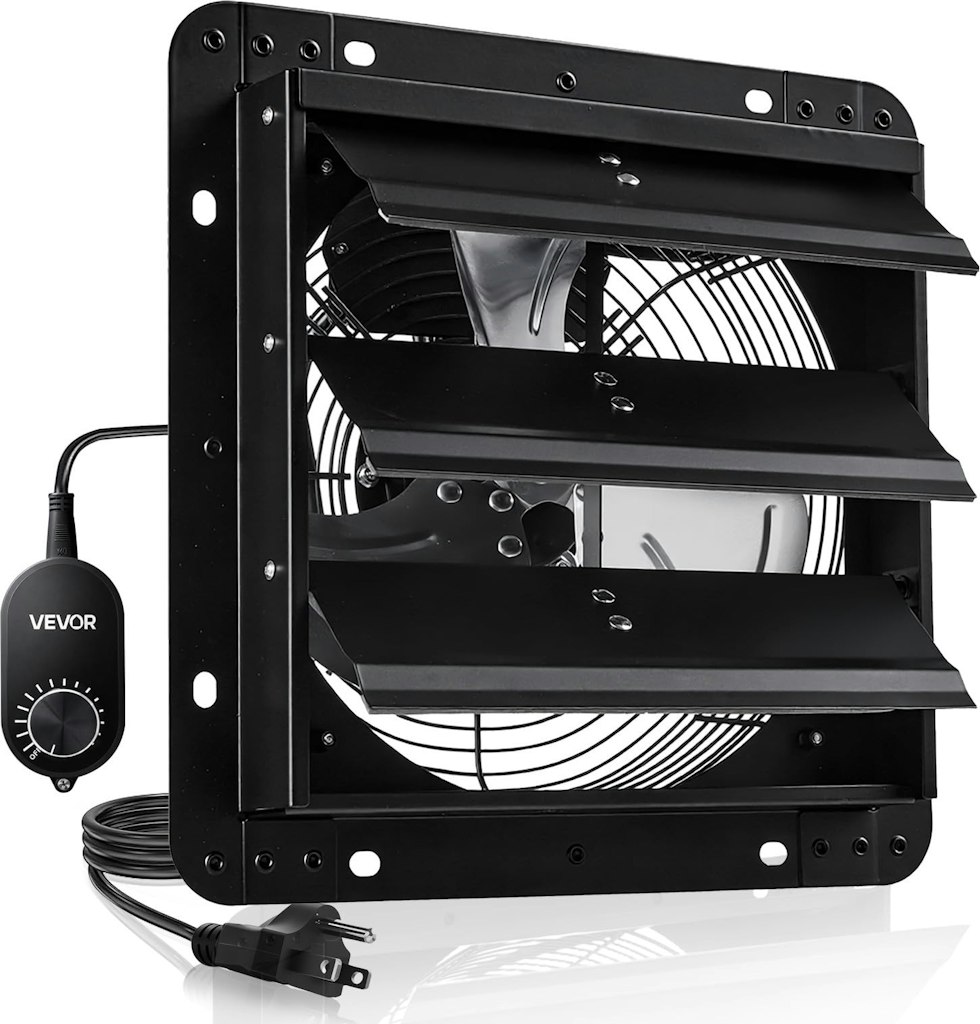 Vevor 10" Wall Mounted Attic Exhaust Fan: $34