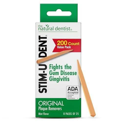 The Natural Dentist Stim-U-Dent Mint Dental Picks 200-Count: $7.05 The Natural Dentist Stim-U-Dent Mint Dental Picks 200-Count: $7.05