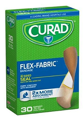 Curad Flex-Fabric 3/4" x 3" Bandages 30-Pack: $7.19 Curad Flex-Fabric 3/4" x 3" Bandages 30-Pack: $7.19