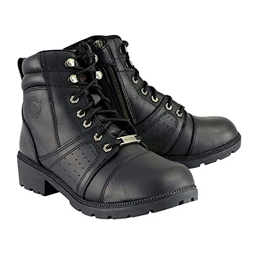 Milwaukee Leather Women's Lace-Up Side-Zipper Boots: $69.84 Milwaukee Leather Women's Lace-Up Side-Zipper Boots: $69.84