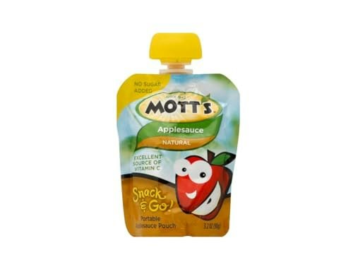 Mott's Natural Applesauce Pouch 3.2oz: $3.88 Mott's Natural Applesauce Pouch 3.2oz: $3.88