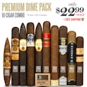 Premium Dime Pack 10-Cigar Combo for $23 + free shipping