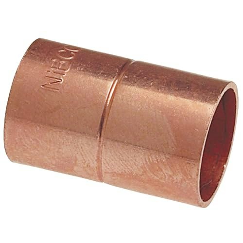Nibco 3/4" x 3/4" Copper Coupling with Stop: $7.02 Nibco 3/4" x 3/4" Copper Coupling with Stop: $7.02