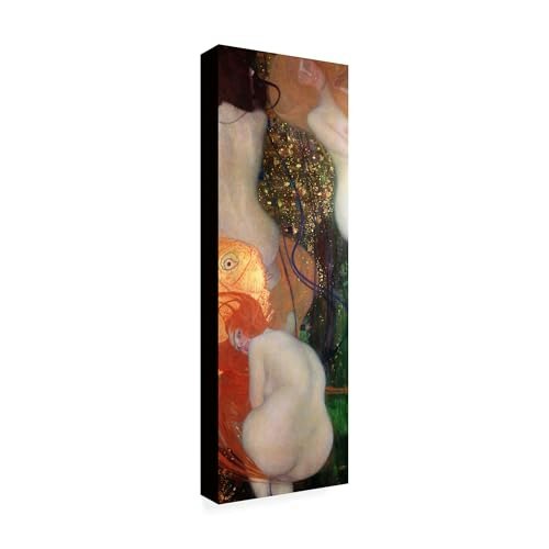 Gustav Klimt Goldfish 12x32-Inch Wrapped Canvas Wall Art: $47.95 Gustav Klimt Goldfish 12x32-Inch Wrapped Canvas Wall Art: $47.95
