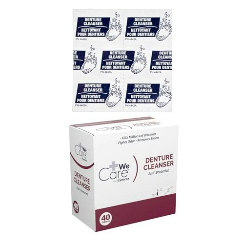 Dynarex Denture Cleanser Tablets 40-Count: $11.25 Dynarex Denture Cleanser Tablets 40-Count: $11.25