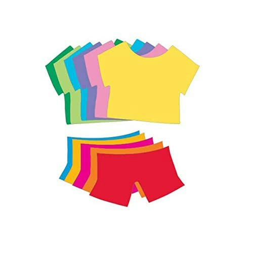 Hygloss Products T-Shirt Shapes 25-Pack: $9.99