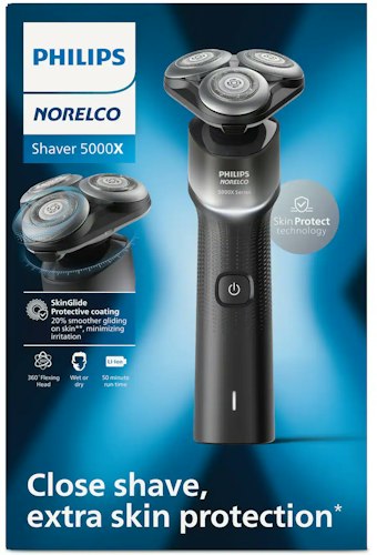 Philips Norelco 5000X Wet/Dry Shaver for $40 + free shipping
