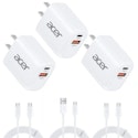 Acer 20W Dual USB-C Charger Block & Cable 3-Pack for $10 + free shipping